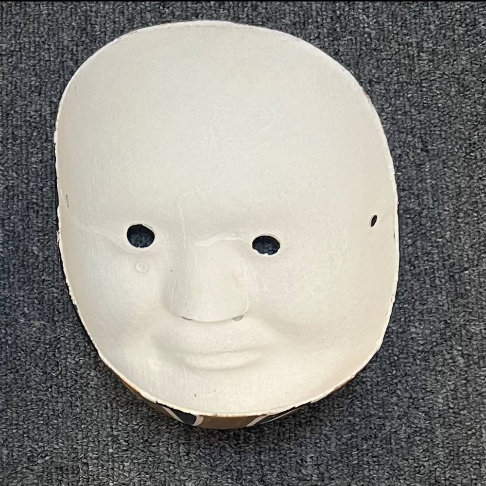 Vintage Hand painted  Paper Mache Asian/Chinese Mask - Picture 15 of 15